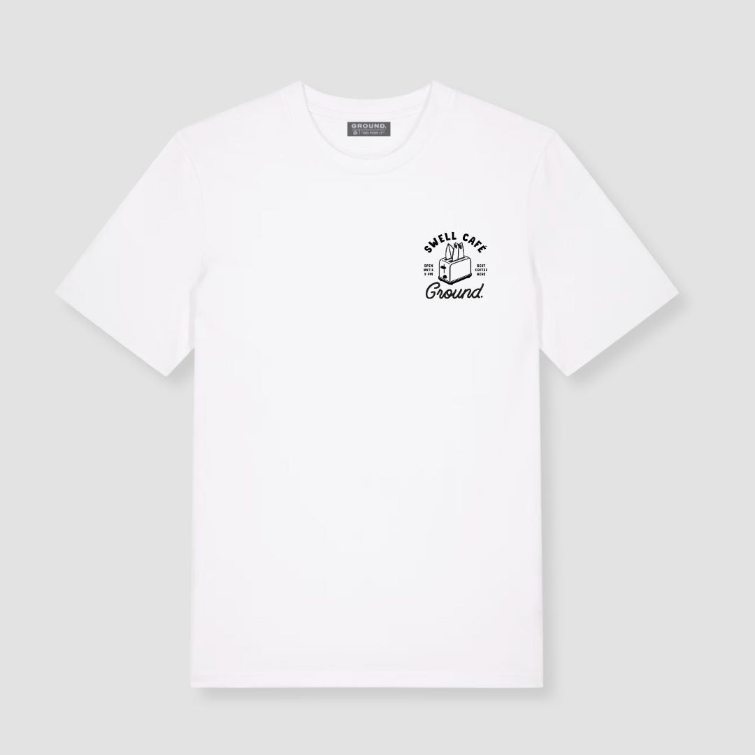 camiseta toaster ground. frontal