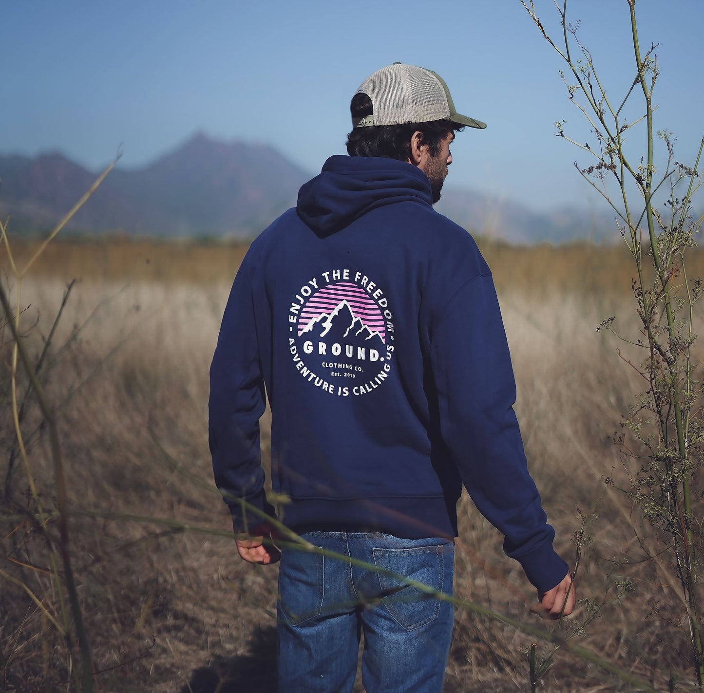 Sudadera con capucha SUNSET